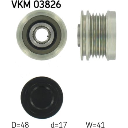 Generator vrijloop SKF VKM 03826