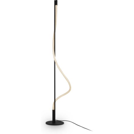 Maytoni - Vloerlamp Tau - Zwart - Ø22