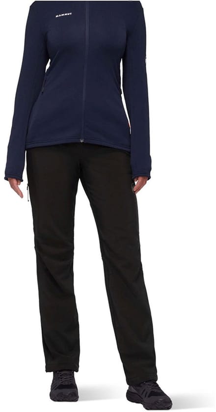 Mammut Runbold Softshell Winterbroek Dames (Maat - 38, Kleur - BLACK)