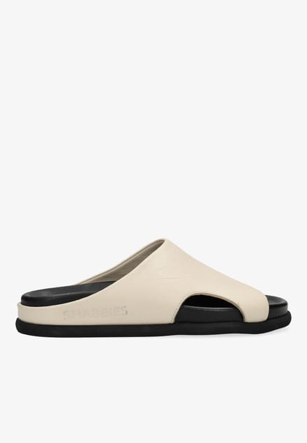 Shabbies Inga Close Slippers - Dames - Beige - Maat 41