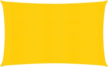 vidaXL - Zonnezeil - 160 - g/m² - 2x4 - m - HDPE - geel