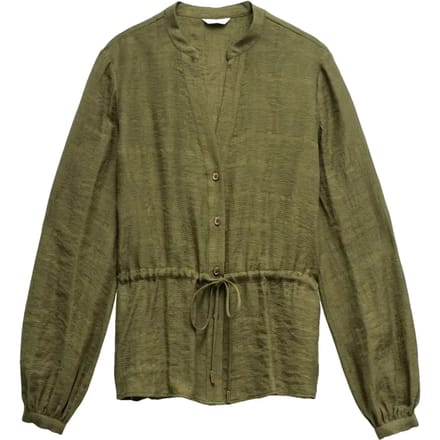 Gestructureerde Blouse met Ceintuur Vrouw Salsa Jeans