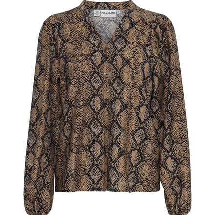 Damesblouse met lange mouwen Pulz Jeans Harper