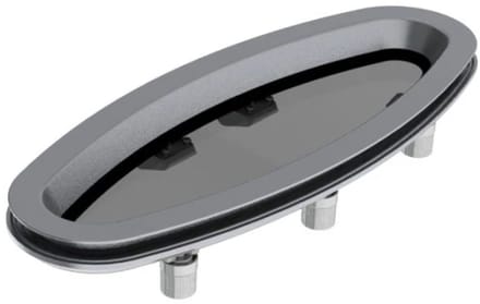 VETUS aluminium Patrijspoort 417x155mm | PX45