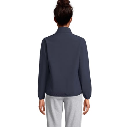 SOLS Dames/Dames Falcon Zachte Shell Jas met rits (Afgrond blauw)