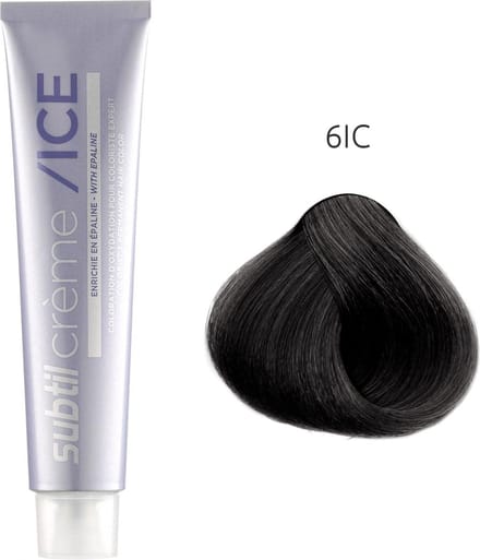 Subtil Haarverf Creme Ice Hair Coloring Cream 6IC Blond Fonce