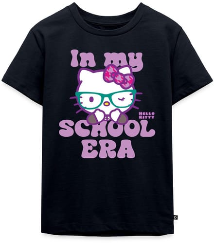Hello Kitty Met Bril In My School Era Premium T Shirt Kinderen