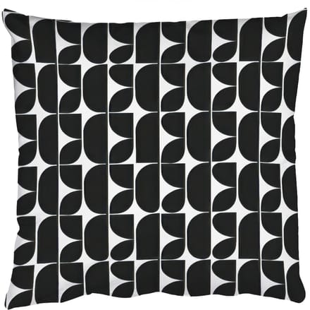Sierkussens - Kussentjes Woonkamer - 60x60 cm - Modern - Geometrisch - Zwart