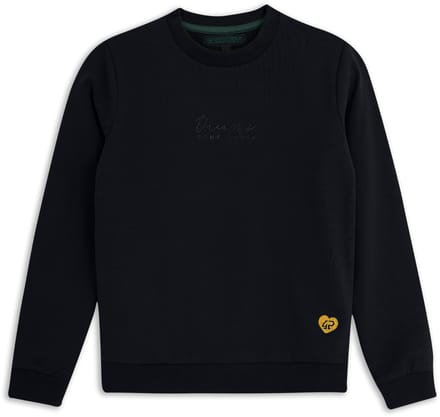 4PRESIDENT Sweater meisjes - Black - Maat 128 - Meisjes trui