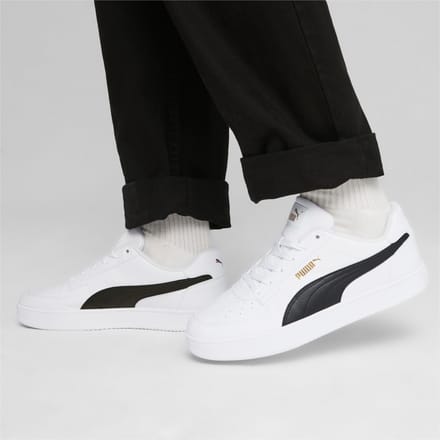 PUMA Puma Caven 2.0 Unisex Sneakers - Puma White-Puma Black-Gold