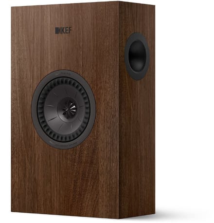 KEF Q4 Meta - On-Wall Speaker - Walnoot