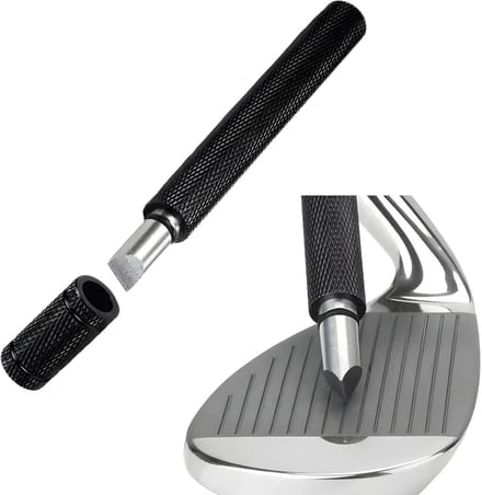 Stripe golfclub slijper en groevenreiniger - 2-in-1