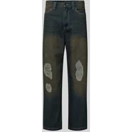 Relaxed baggy fit jeans in destroyed-look, model 'Distress'