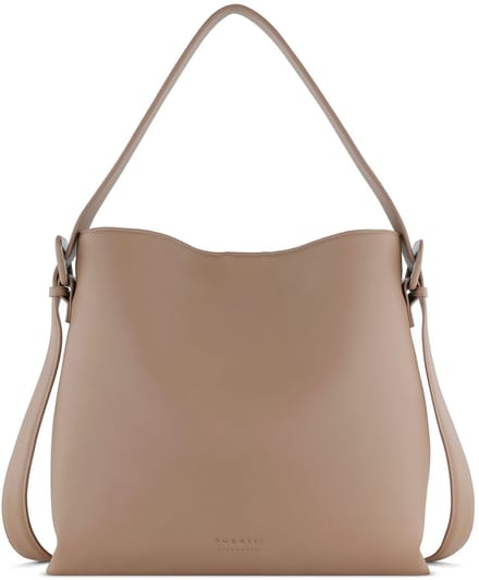 bugatti Schoudertas Luna Shoulder Bag Powder Lichtbruin