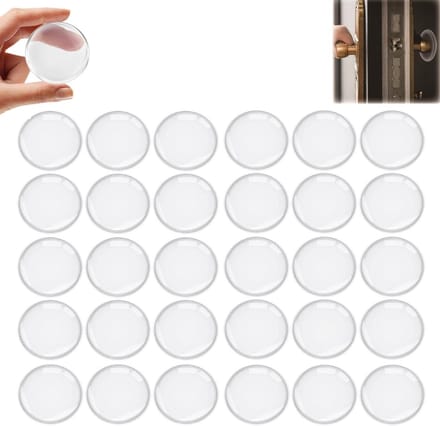 Zelfklevende Deurstopper en Muurbeschermers Set (30 Stuks)