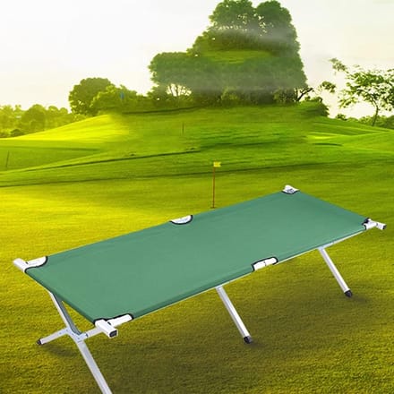 Opvouwbaar campingbed - Gastenbed extra bed - Kamperen en reizen - Aluminium leger frame