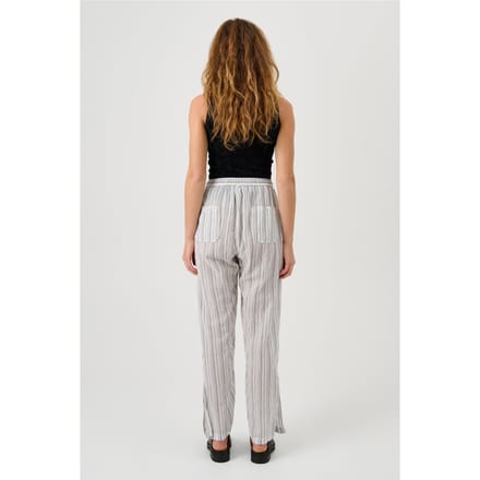 Soulland Roberta Pants Black Stripe Größe: XS/S | Ausgestellte Hosen Outlet | Unisex | Schwarz