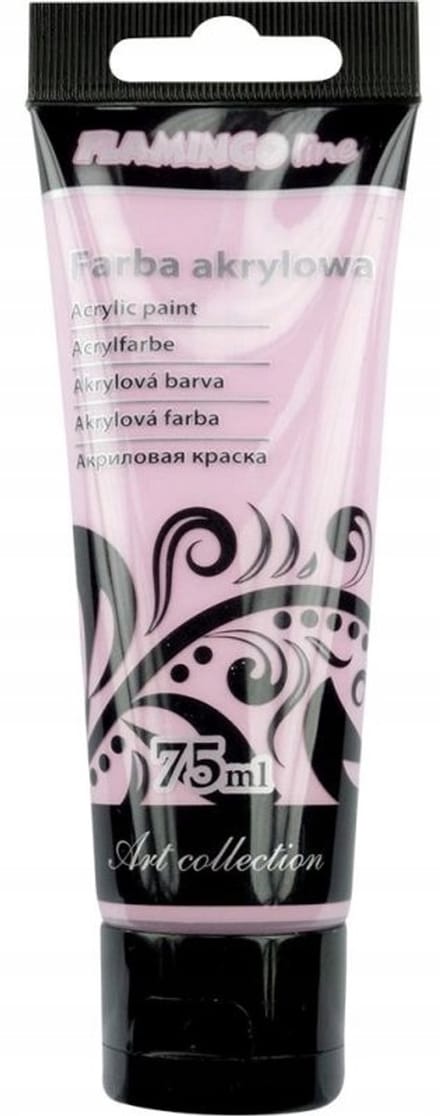 Titanum Acrylverf Flamingo Roze 75ml - Hoge Kwaliteit