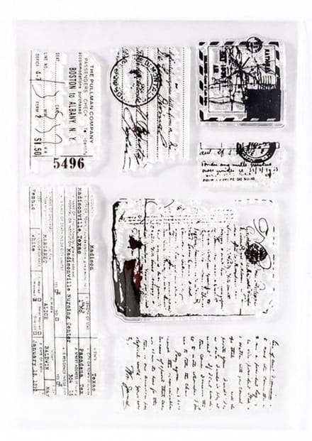 Meer Leuks - Clearstamps Script - Stempels voor o.a bulletjournal, scrapbook en het maken van kaarten