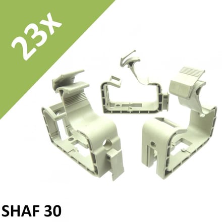 Fischer verzamelhouder SHAF 30 koppeldeel KP montagevoet MS - Elektrische kabel