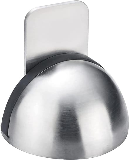 Deurstopper - Vloerstop - Muren Beschermen - RVS Materiaal - Set van 1 - Goud