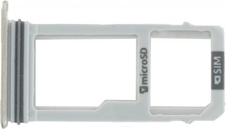 Simkaart houder geschikt voor Samsung Galaxy A3 2017 A320 - Simcard Holder - Pink