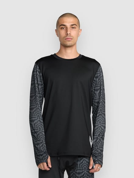 Volcom V-Science Crew Thermo Shirt zwart