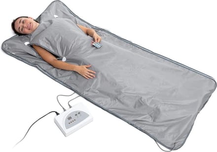 VELTRR® Infrarood Deken - Warmtedeken - 180x80cm - Grijs