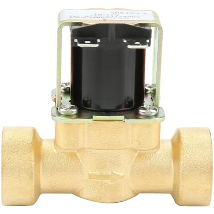 DC 12V Laiton DN15 G1 2 Fermé Normalement Corps Cuivre Vanne d'Eau Électrovanne Solénoïde Électrique