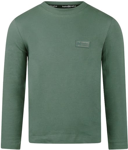 Koko Noko Jongens T-shirt - Donkergroen
