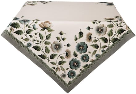 Clayre & Eef Tafelkleed 100x100 cm Beige Katoen