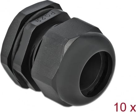 Kabelwartel PG29 10 stuks zwart