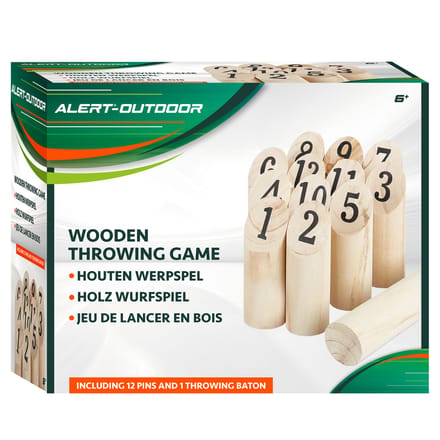 Alert Werpspel Kinderen - Werpspel voor Buiten - Buitenspel - Buitenspeelgoed met Opbergnet