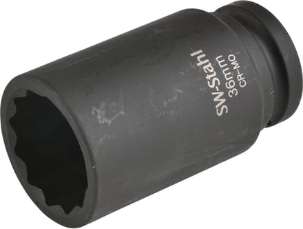 SW-Stahl 10186L-36 aandrijfasmoer 3/4", 36 mm, voor Passat