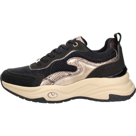 Mexx Palma Ora Sneakers - Dames - Zwart - Maat 37