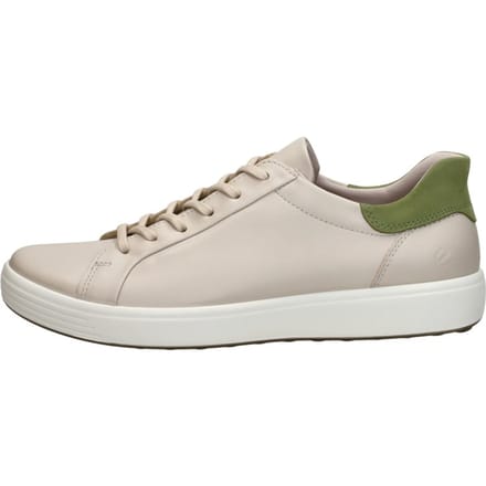 Ecco Soft 7 Slip Lace Sneakers Laag - Gebroken wit