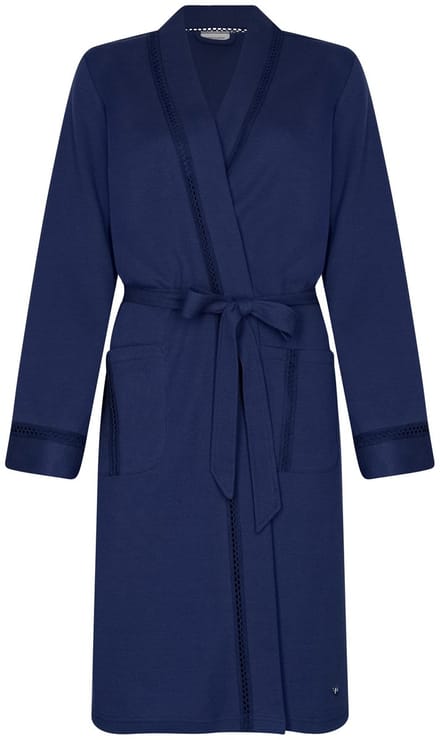 Pastunette - Badjas - Midnight - Katoen - Blauw - Maat S