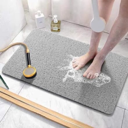 PromoHome Badkamermat - Antislip, Comfortabel, Sneldrogend - 40x80 cm