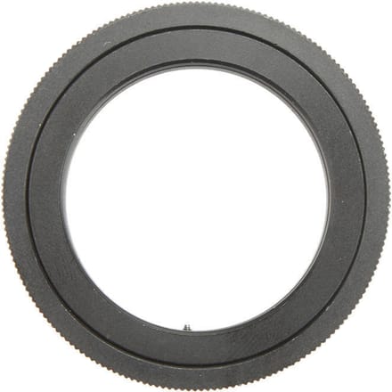 T/T2 Telefoto Spiegelobjectief Adapterring voor Nikon AI Mount Camera's zwart