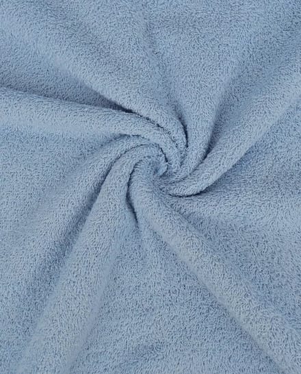 Badstof Katoen Uni – Jeans Blauw – 350 g/m² – 94% Katoen / 6% Polyester – 150 cm Breed – Per Meter