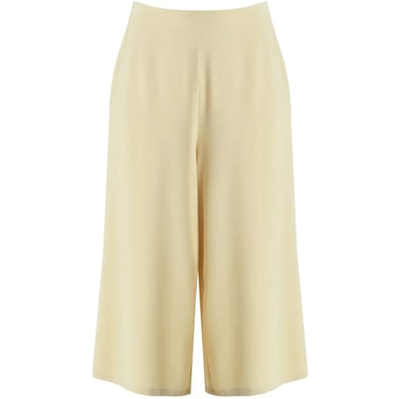 Vrouwen culotte broek in crêpe Mat Fashion