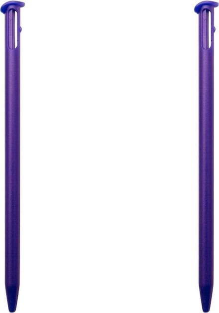 2x Stylus pen geschikt voor New Nintendo 3DS. Paars