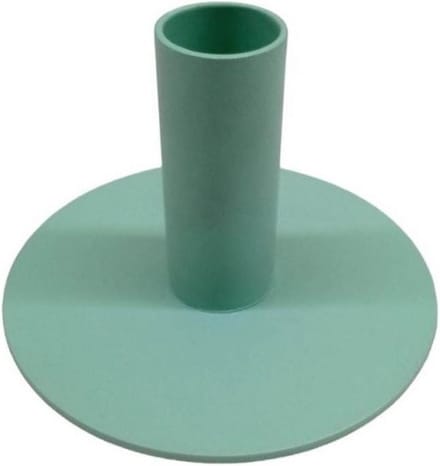 Kandelaar - Branded by - kandelaar mint - 10 cm rond