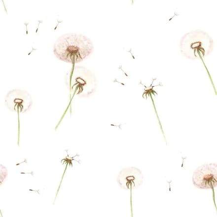 Baby behang Dekornik Dandelions