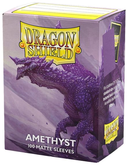 Dragonshield 100 Box Sleeves Matte Amethyst