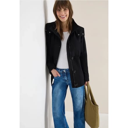 Midi trenchcoat