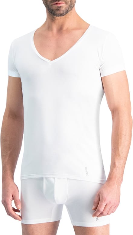 Noshirt Performance - Ondershirt - Diepe V-hals - Tencel - Wit - S