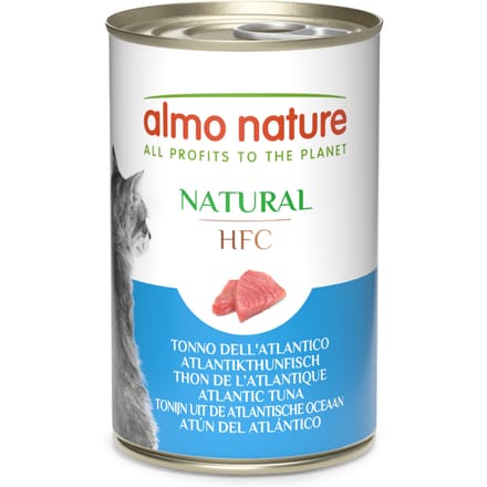 24x140g Atlantische Tonijn Almo Nature Classic Kattenvoer