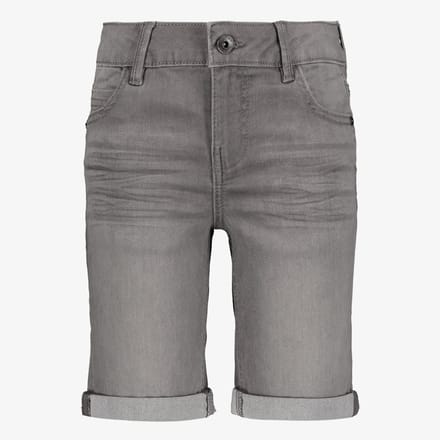 Unsigned jongens denim short grijs - Maat 92