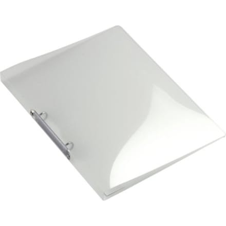 Ringband HF2 A4 2-rings O-mech 22mm PP transparant wit